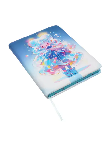 Проф-Пресс Подарочная записная книжка с 3D-аниме-обложкой из ПВХ