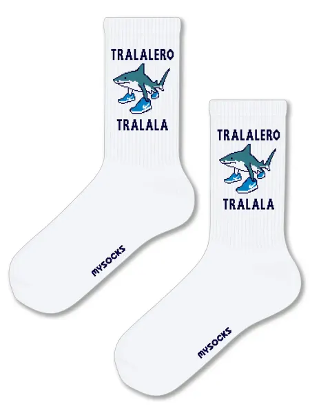 MySocks Носки с принтом Тралалело Тралала Tralalelo Tralala