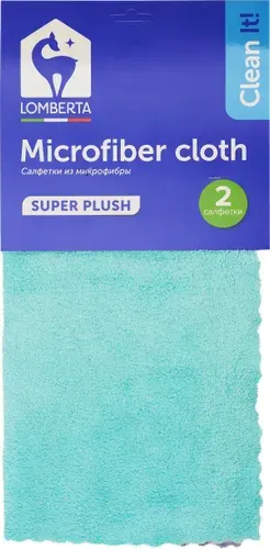 Салфетки LOMBERTA Super plush, микрофибра