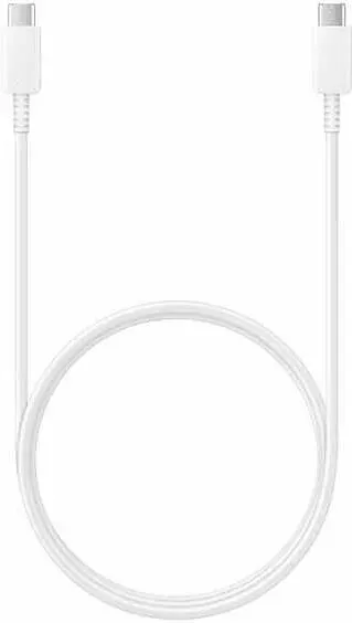 Кабель USB Type-C ↔ USB Type-C (100Вт (20V/5A)) белый SAMSUNG 1м (EP-DN975BWRGRU)