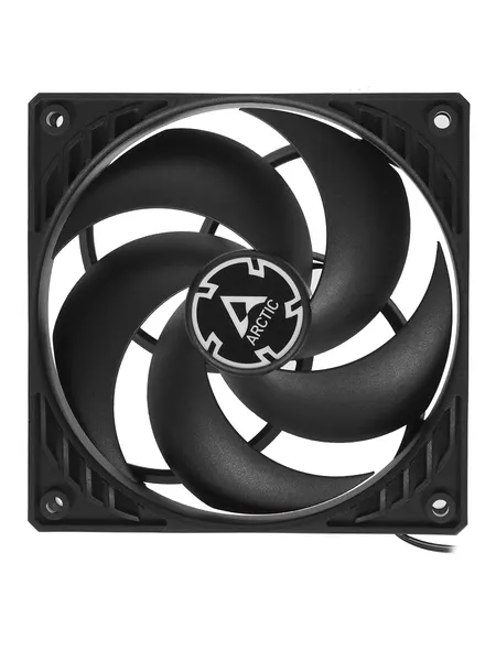 Вентилятор для корпуса ARCTIC P12 (black/black) ACFAN00135A 120x120x25mm, 1800rpm, 56.3 CFM, 3-pin, Value pack (5pc)