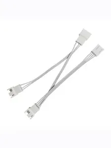 Разветвитель вентиляторов 4 pin pwm 30см на 3 вентилятора Черный