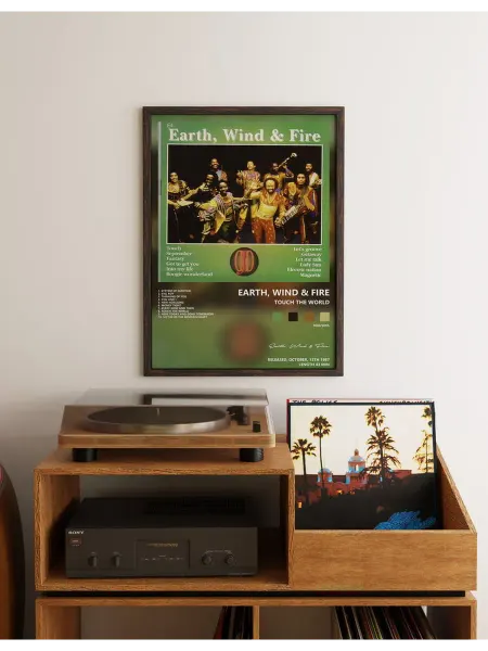 Postersbase Постер Earth Wind Fire - Touch the World 40x50