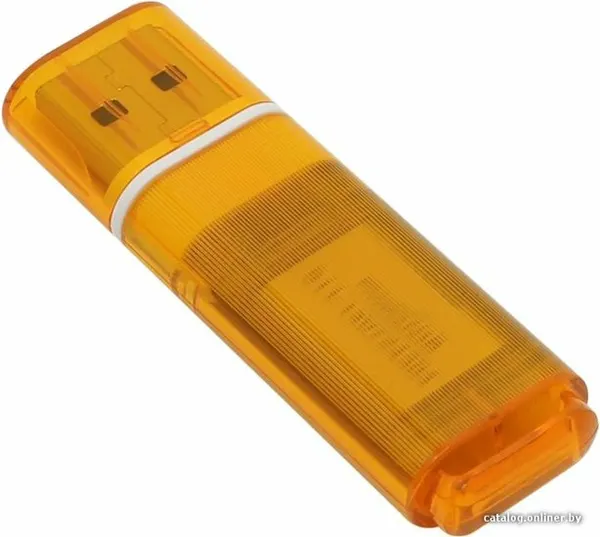 Флешка USB SmartBuy карта SB4GBGS-OR 4GB GLOSSY SERIES оранжевая