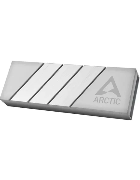 Радиатор ARCTIC M2 Pro ACOTH00002A, для SSD, алюминиевый, серебристый