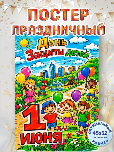 Плакат - День Защиты детей