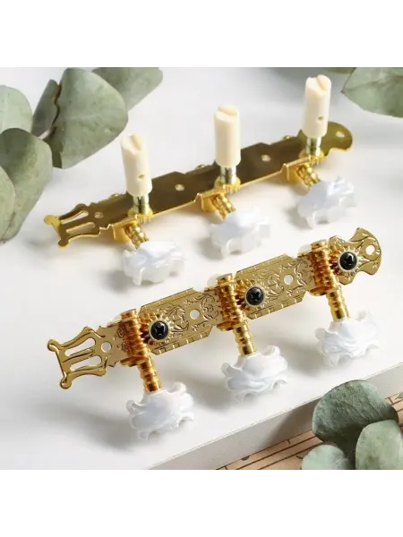 Элегантный комплект музыкальной механики с золотым акцентом