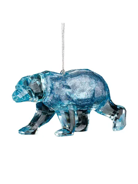 ErichKrause Decor Елочные игрушки медведь прозрачные фигурки на елку акрил