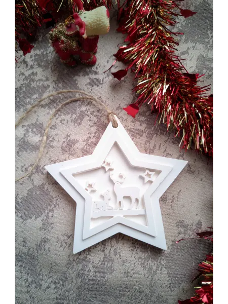 VelaRE Decor Украшение декоративное "Звезда с оленями"