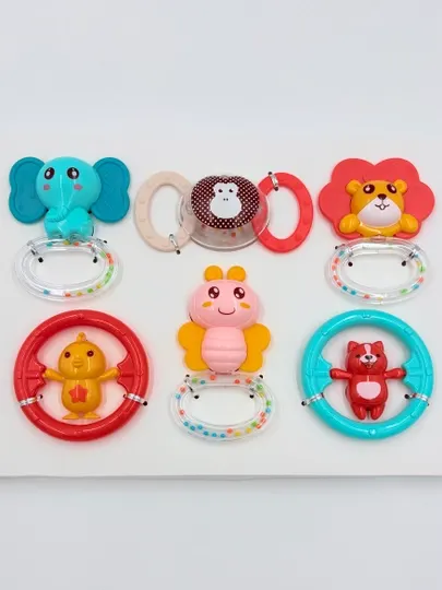 Набор детских погремушек Baby Rattles, 8 предметов