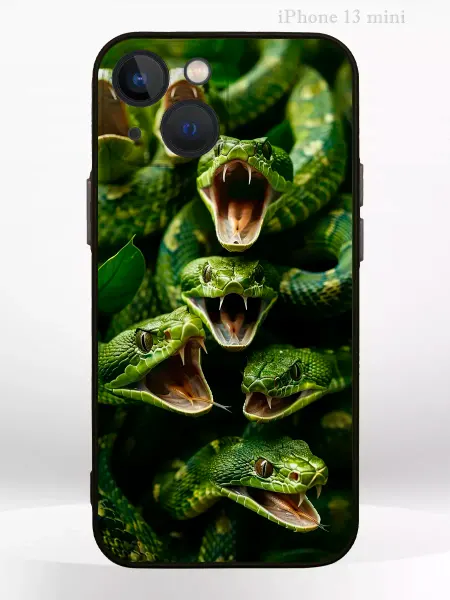 PRINTberries Чехол на Apple iPHONE 13 mini с принтом змея