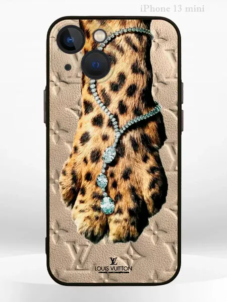 PRINTberries Чехол на iPhone 13 mini с принтом лапка