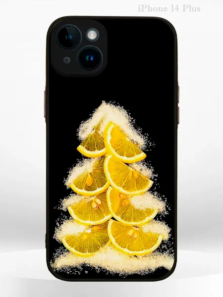 PRINTberries Чехол на IPHONE 14 Plus с принтом новогодний Christmas tree
