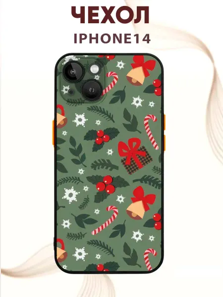 PRINTberries Чехол на IPHONE 14 с принтом крендель