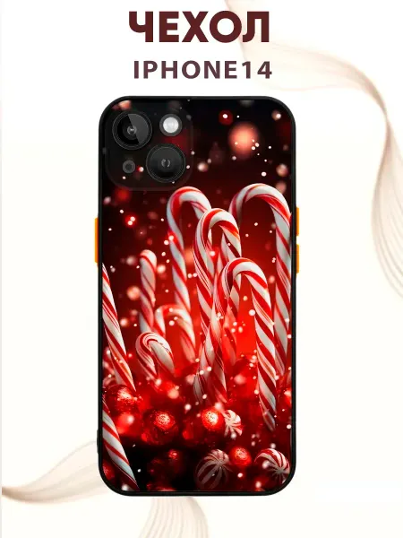 PRINTberries Чехол на IPHONE 14 с принтом сладости