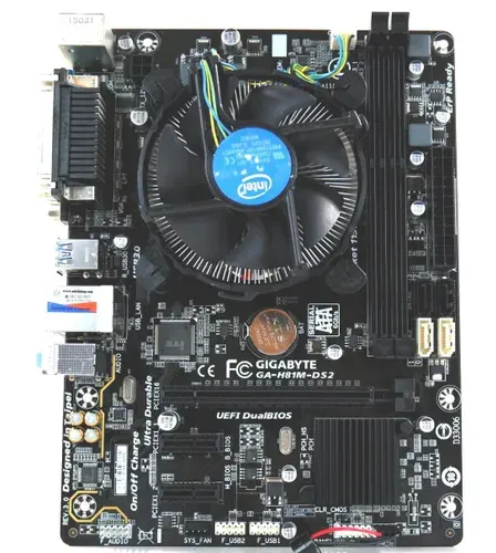 I3-4330 8Гб Gigabyte материнская плата. Товар уцененный