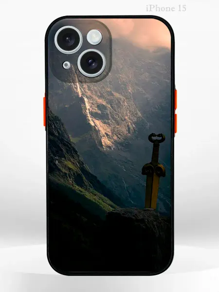 PRINTberries Чехол на iPHONE 15 с принтом Осетия