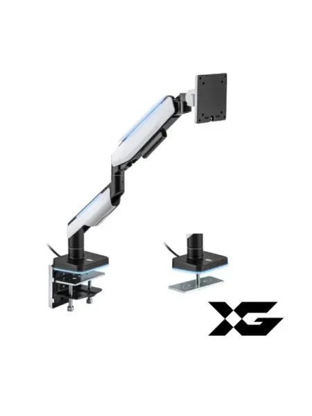 XG Кронштейн для монитора настольный с газлифтом до 49, белый