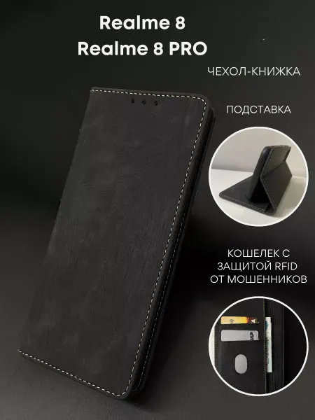 NordCase Чехол книжка Realme 8 Realme 8 Pro Реалми 8 Про