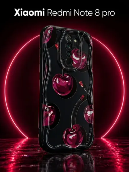URBAZZA Рельефный чехол на Xiaomi Redmi Note 8 Pro