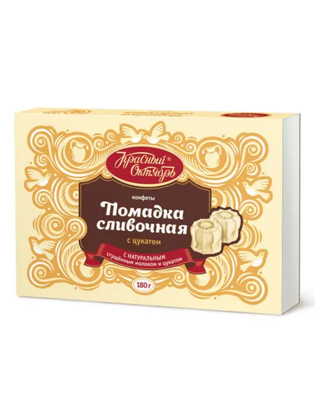 Конфеты Красный Октябрь Помадка сливочная с цукатами, 180г