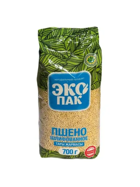 Экопак Крупа пшено шлифованное, 700 г