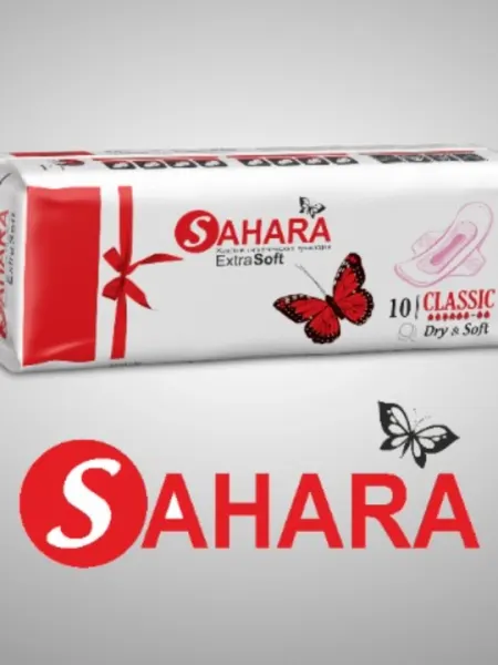 Прокладки Sahara сеточный, 10 шт, 8 капель