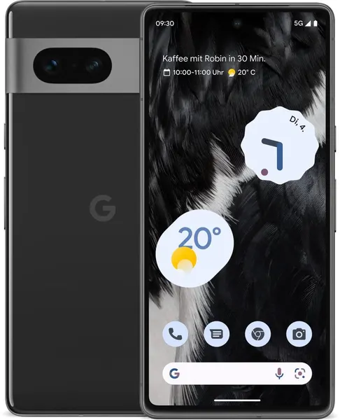 Смартфон Google Pixel 7, 5G, NFC, OLED, 8/128Gb, Obsidian (Черный)