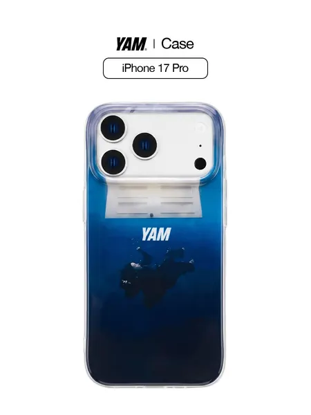 Чехол Yamcase для iPhone 17 Pro, силиконовый, противоударный, с рисунком