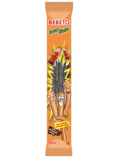 Мармелад жевательный Bebeto Sour Sticks Кола