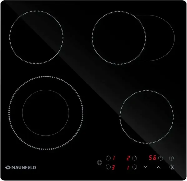 Maunfeld Варочная поверхность EVCE594SMDPBK черный