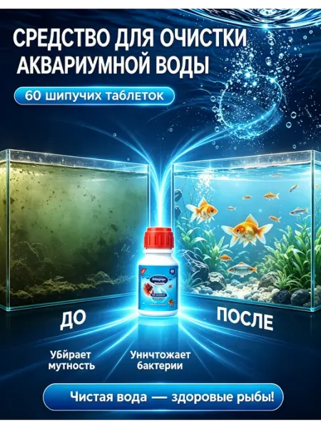 Альгицид от водорослей для аквариума
