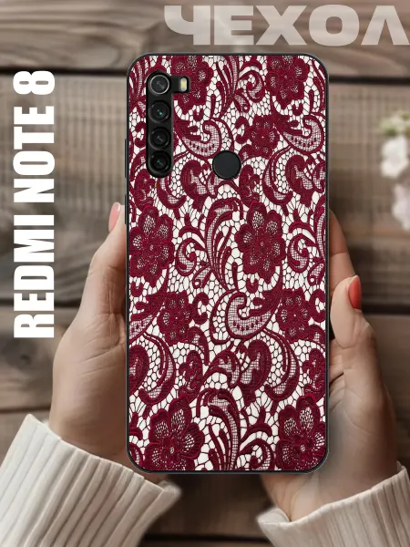 CaseNik Чехол на Redmi note 8 принт узоры