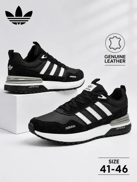 AllMotion Кожаные кроссовки adidas летние лёгкие повседневные