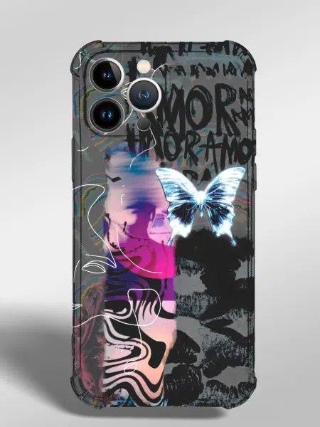 TUDOR. Чехол на iPhone 13 pro y2k angelcore коллаж