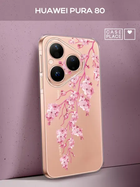 Huawei Чехол на Pura 80 сакура