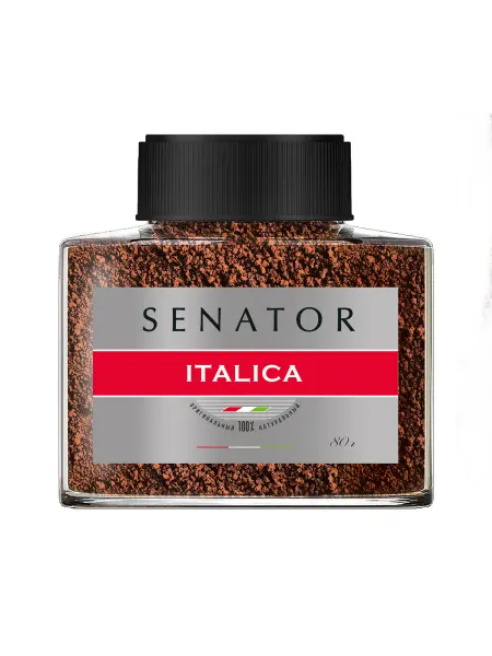 SENATOR Напиток кофейный растворимый гранулированный 80 г
