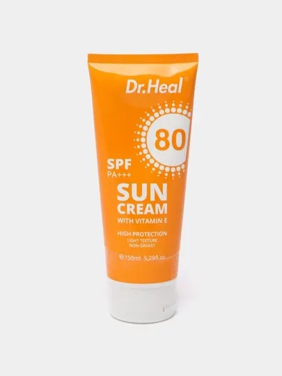 Солнцезащитный крем для кожи лица и тела увлажняющий SPF 80