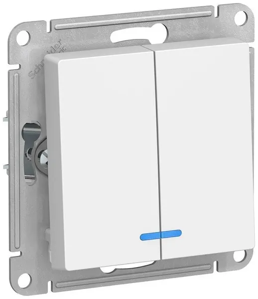 Systeme Electric Механизм выключателя AtlasDesign двухклавишный