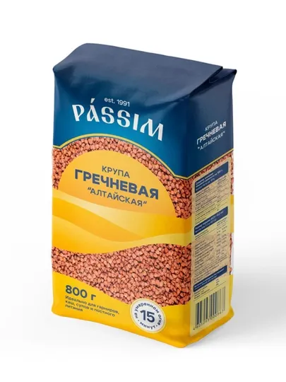 Гречневая Алтайская крупа ПАССИМ, 800 г