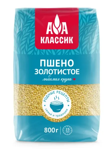 Агро-Альянс Пшено золотистое Классик 800г