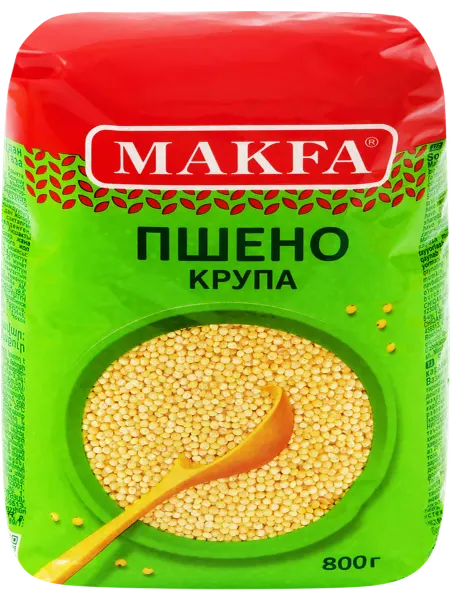 Makfa Пшено шлифованное высший сорт, 800г