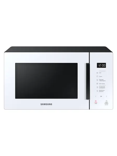 Samsung Микроволновая печь MG23T5018AW BW с грилем, 800 Вт, Белая