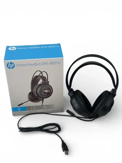 HP 8001 Игровая стерео гарнитура с микрофоном и контролем громкости