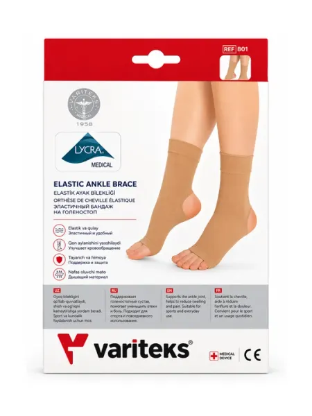 VARITEKS Elastic Ankle Brace REF 801 — эластичный бандаж на голеностоп