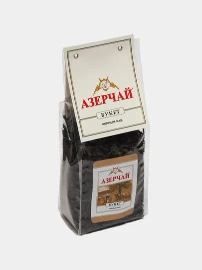 АЗЕРЧАЙ черный байховый крупнолистовой BUKET 100 г