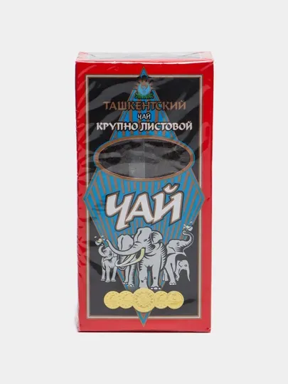 Крупнолистовой черный чай Ташкентский Чай, 100 г