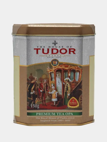 Чай черный Tudor Premium крупнолистовой, 150 г