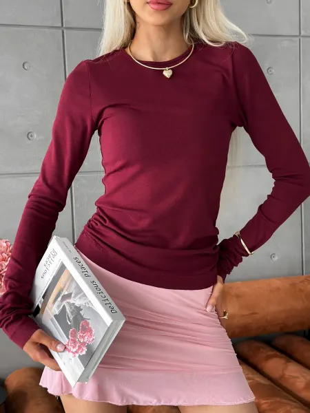 Elegantfit Лонгслив облегающий skims с удлиненным рукавом