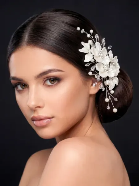 Corona CoCo Диадема свадебная с жемчугом, украшение для невесты